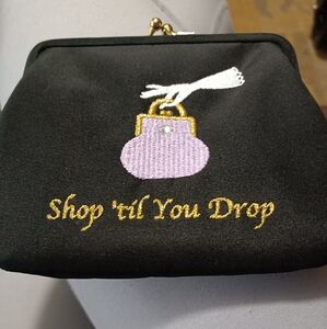 Black and Gold Women's Clutch